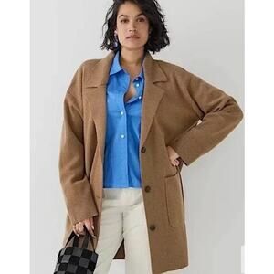 J.Crew Women's SZ S Collared Sweater-Jacket NWOT